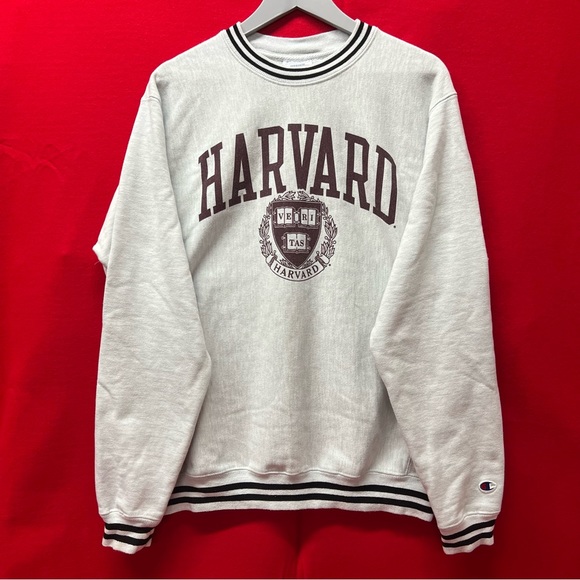 Champion Other - Vintage Champion Harvard Reverse Weave Crewneck Sweatshirt Gray Mens Sz Medium